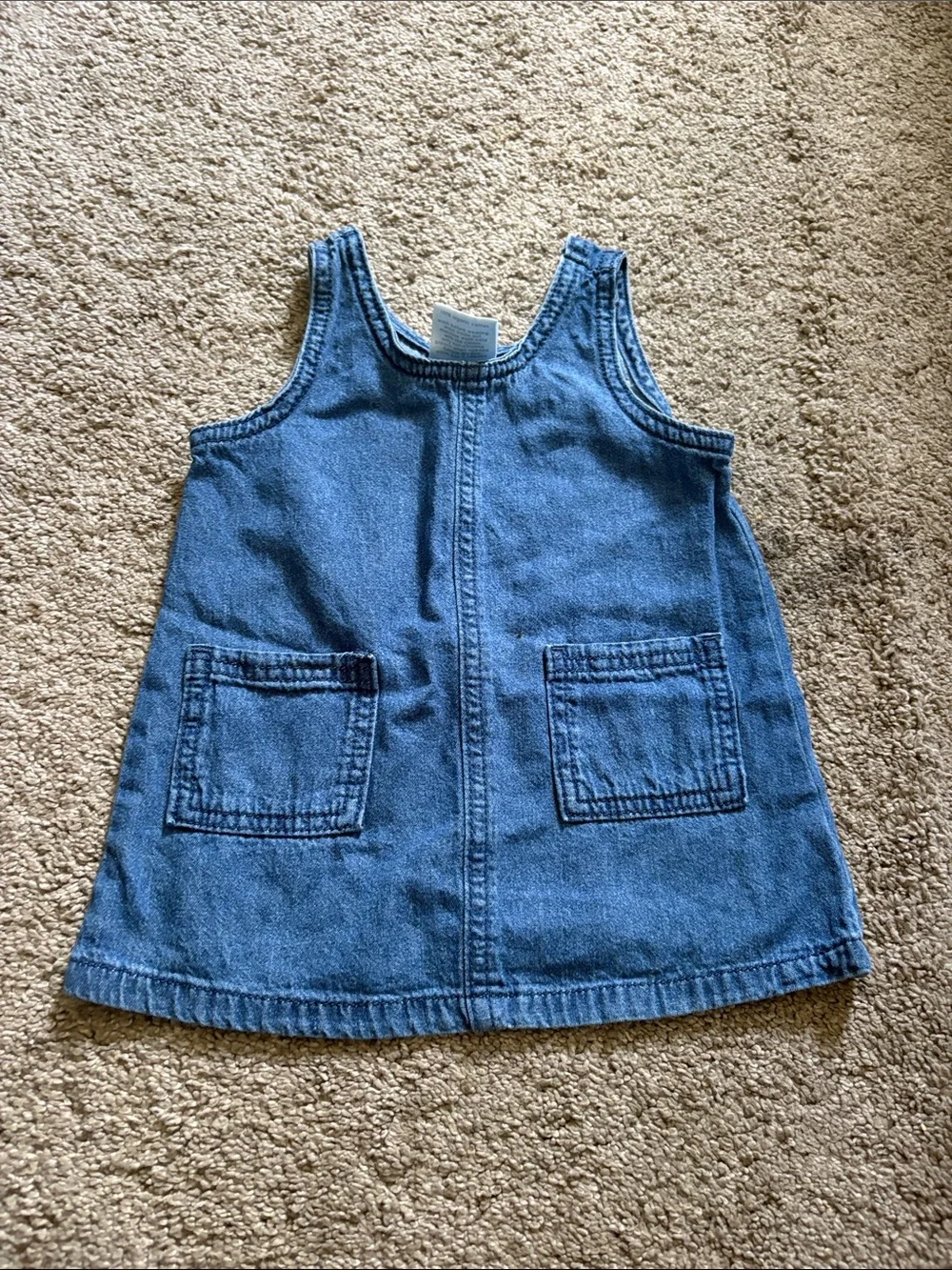 Little Co. by LC denim dress for baby girl